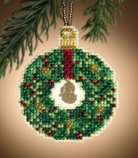 Набор для вышивания Emerald Wreath, Вышивка бисером, фото